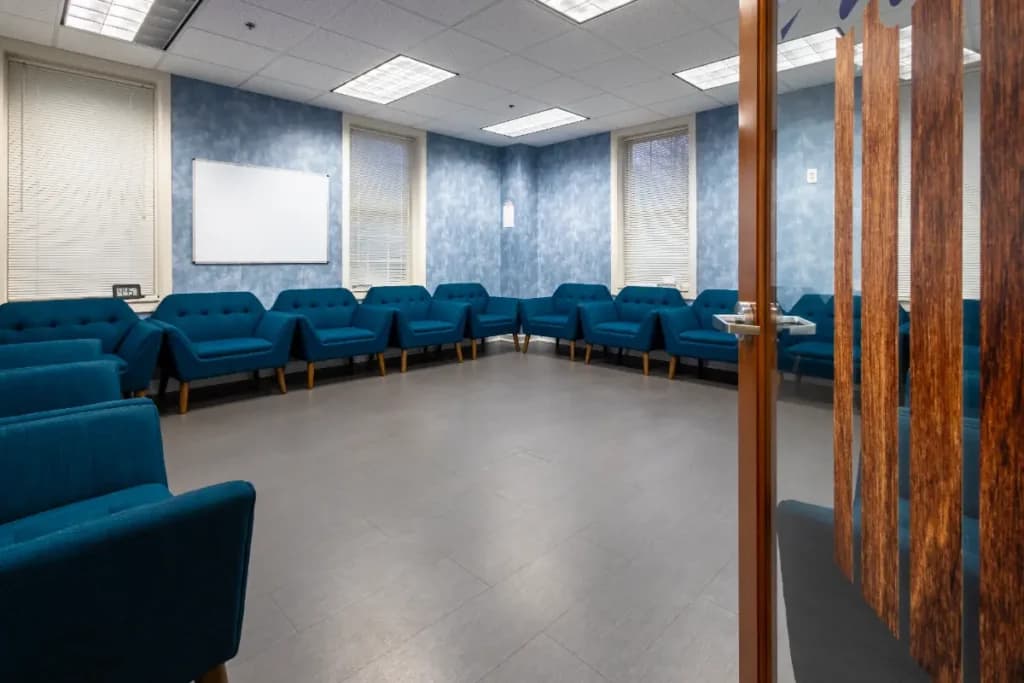 Group therapy session at our Cincinnati outpatient center